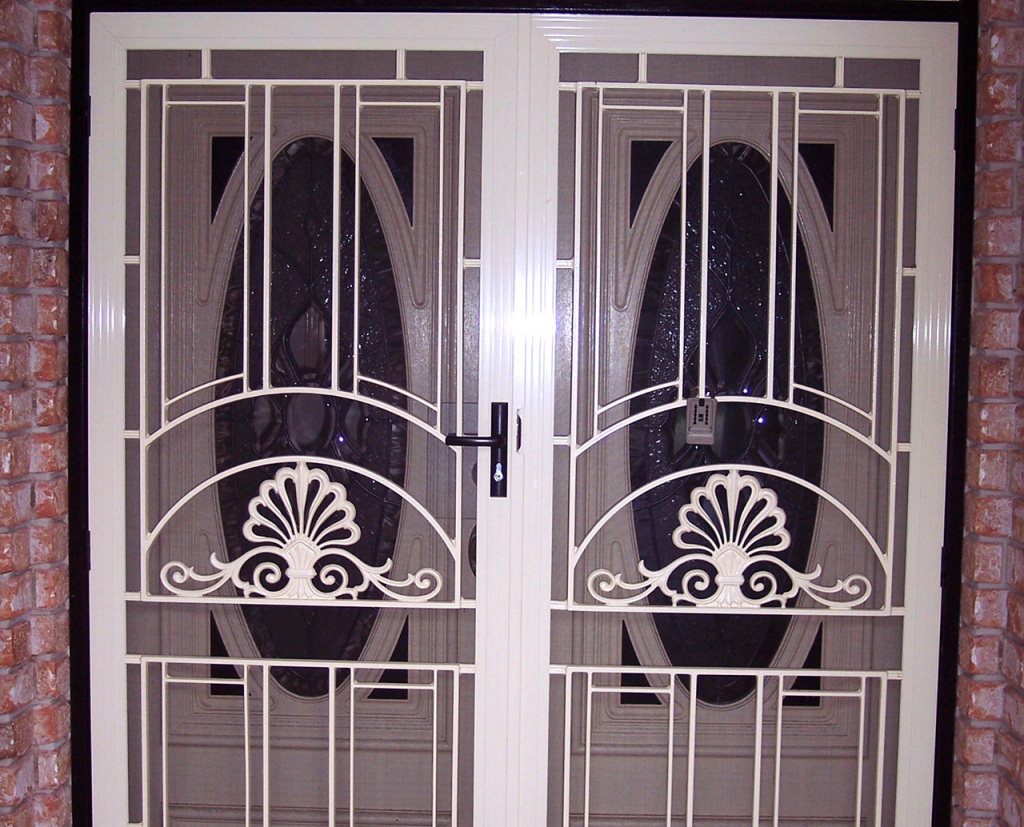 Double Cast Panel Screen Doors